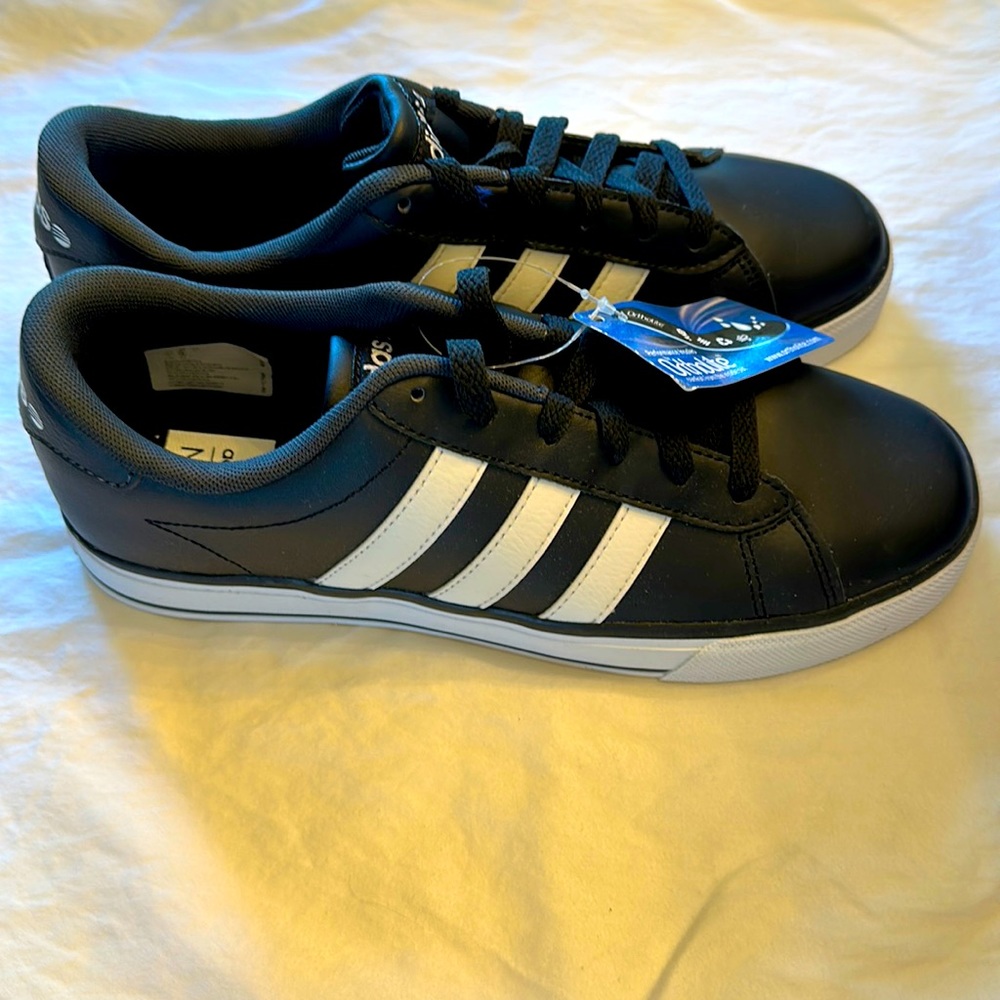 Adidas Black Daily Vulc Neo size 7 US